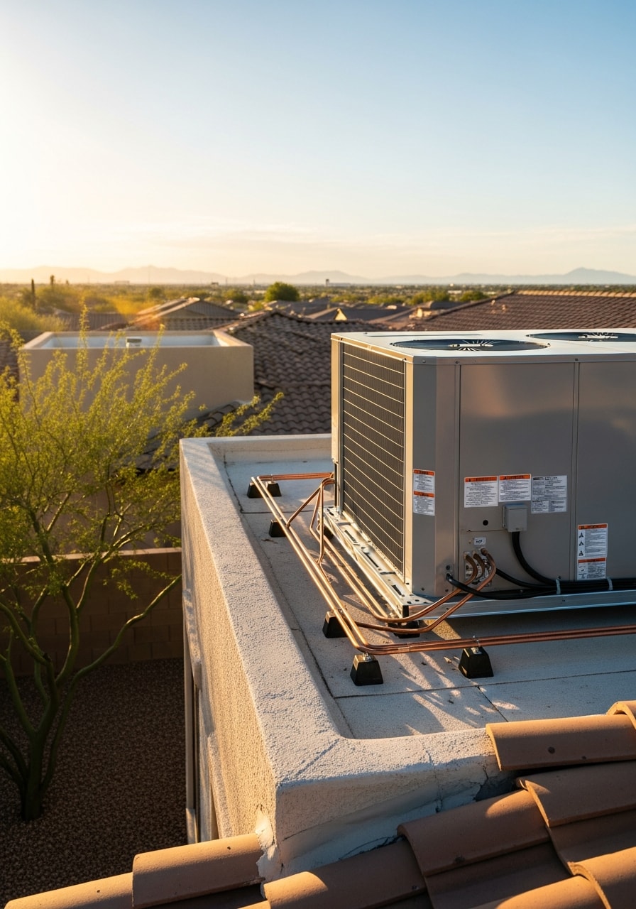 Contractor team working on Tempe property with professional equipment and attention to detail.